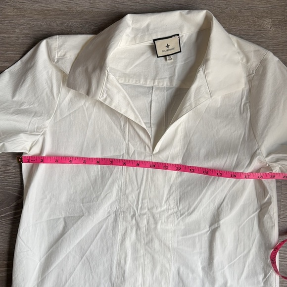 NEW TUCKERNUCK White Margot Stand Collar Blouse - Picture 11 of 13